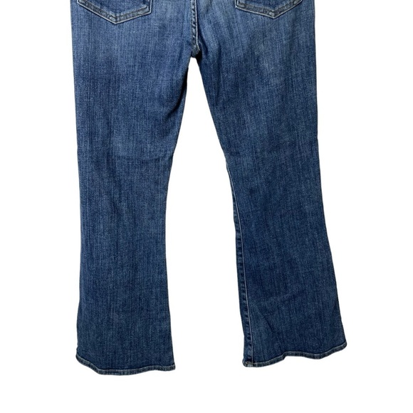 Frame Denim Le Crop Flare Jeans Cropped Sunrise Park Size 27 High Waist LCF6540 - Picture 4 of 8